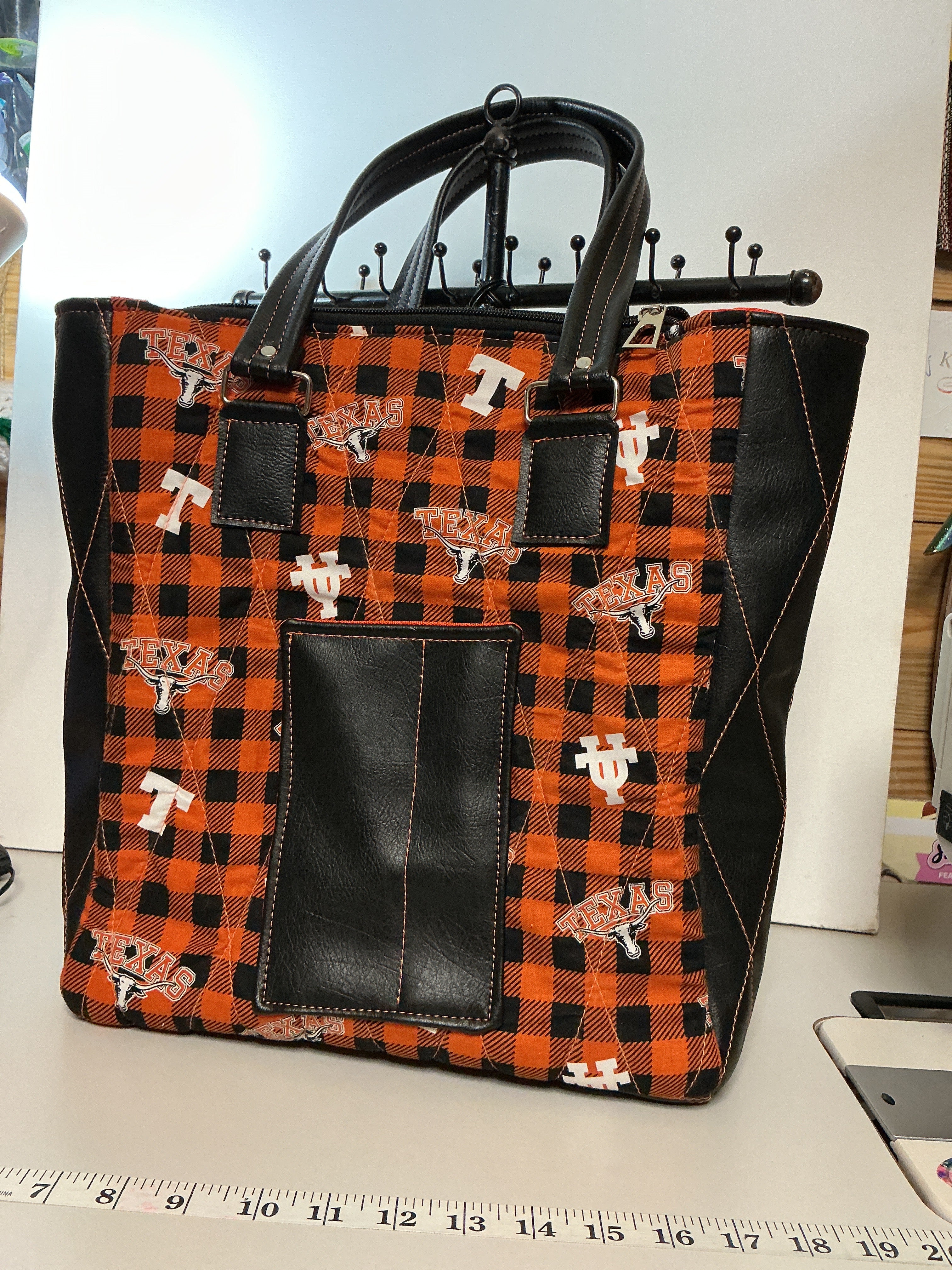 Large UT Quilted Tote