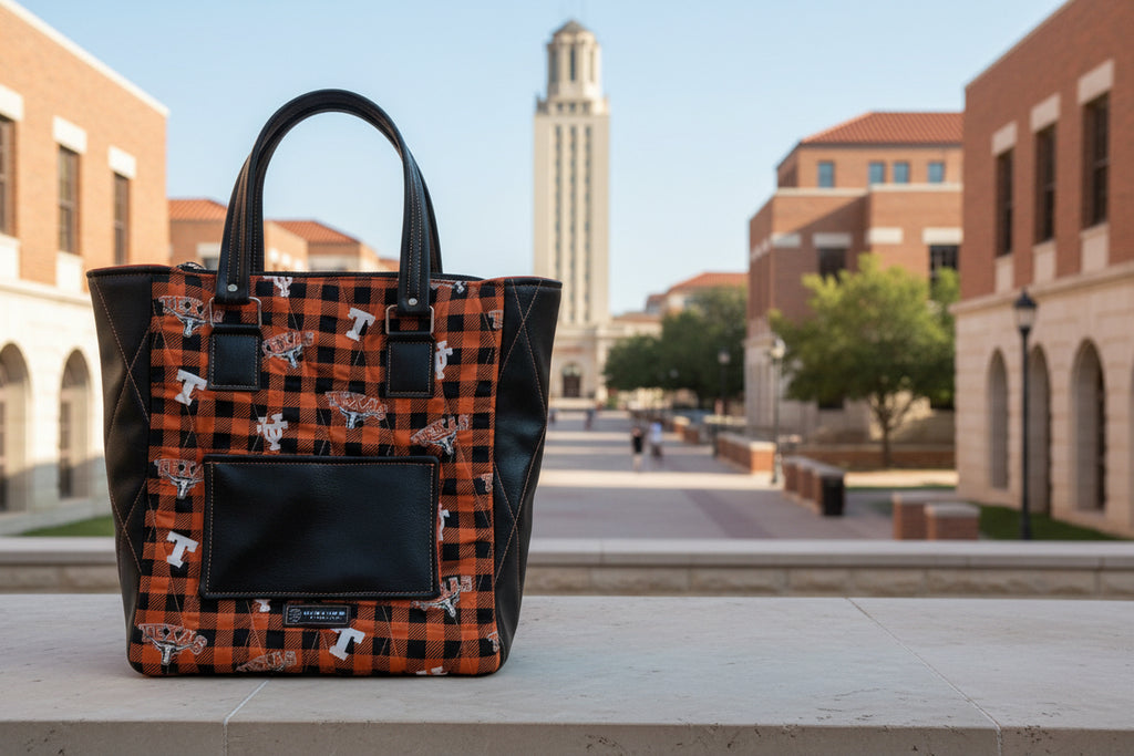 Large UT Quilted Tote