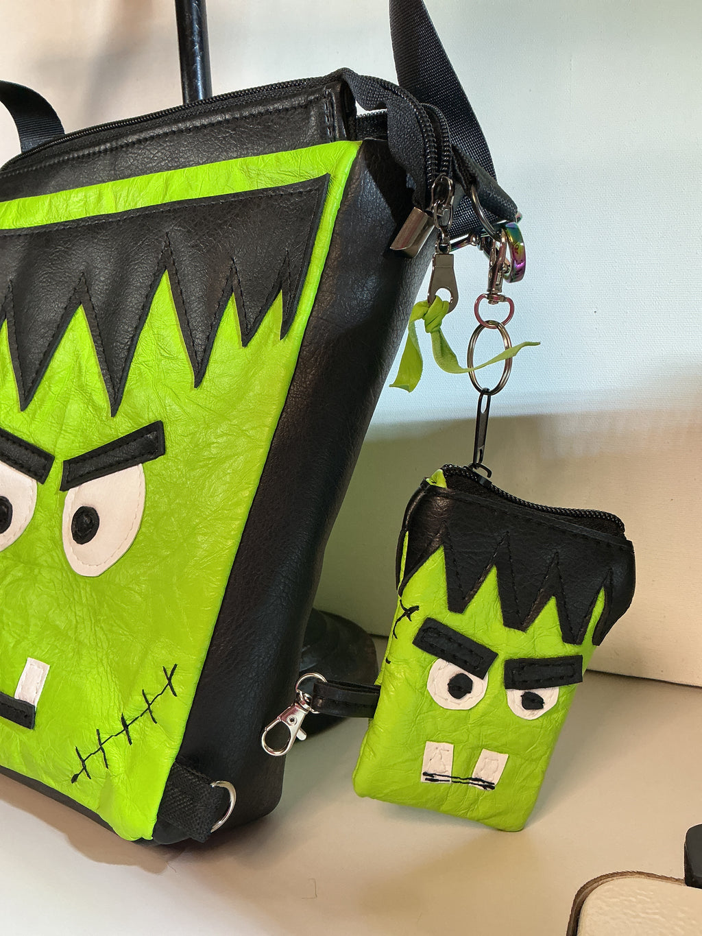 Leather Frankenstein Bag