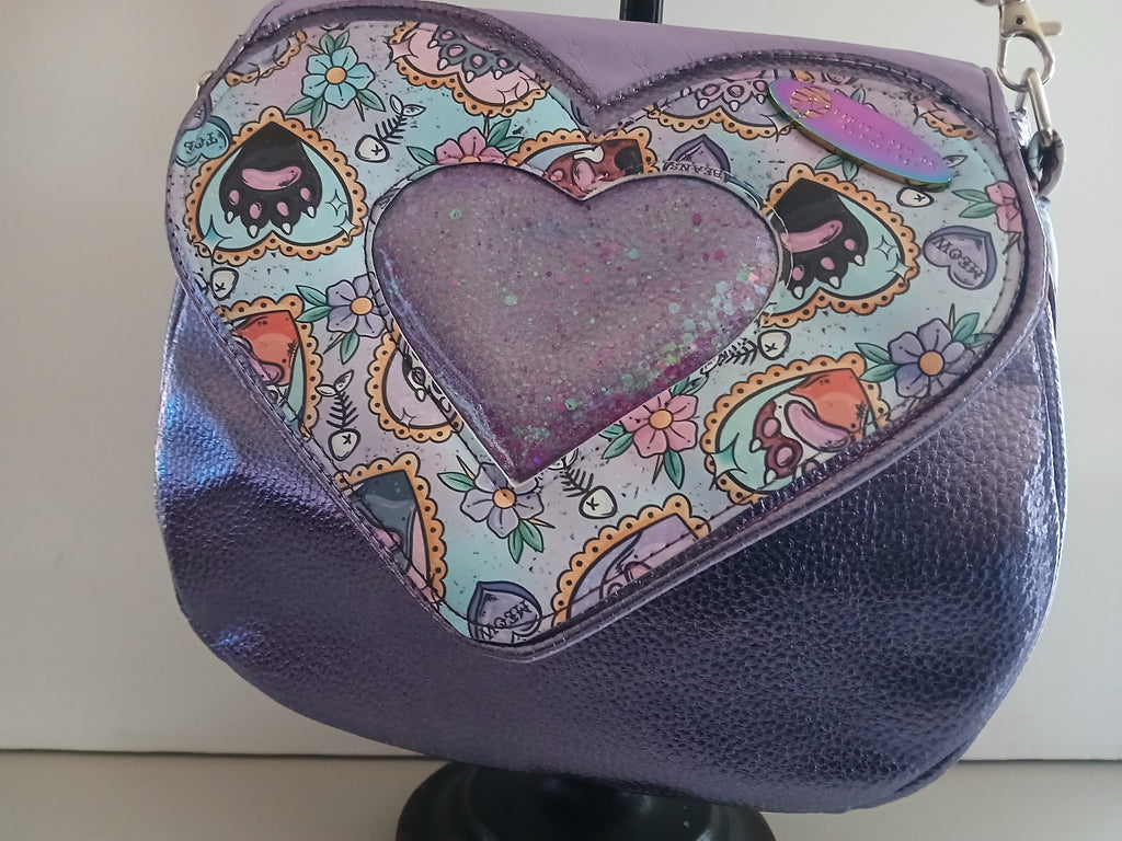 Shaker bag purple cupid Shaker bag