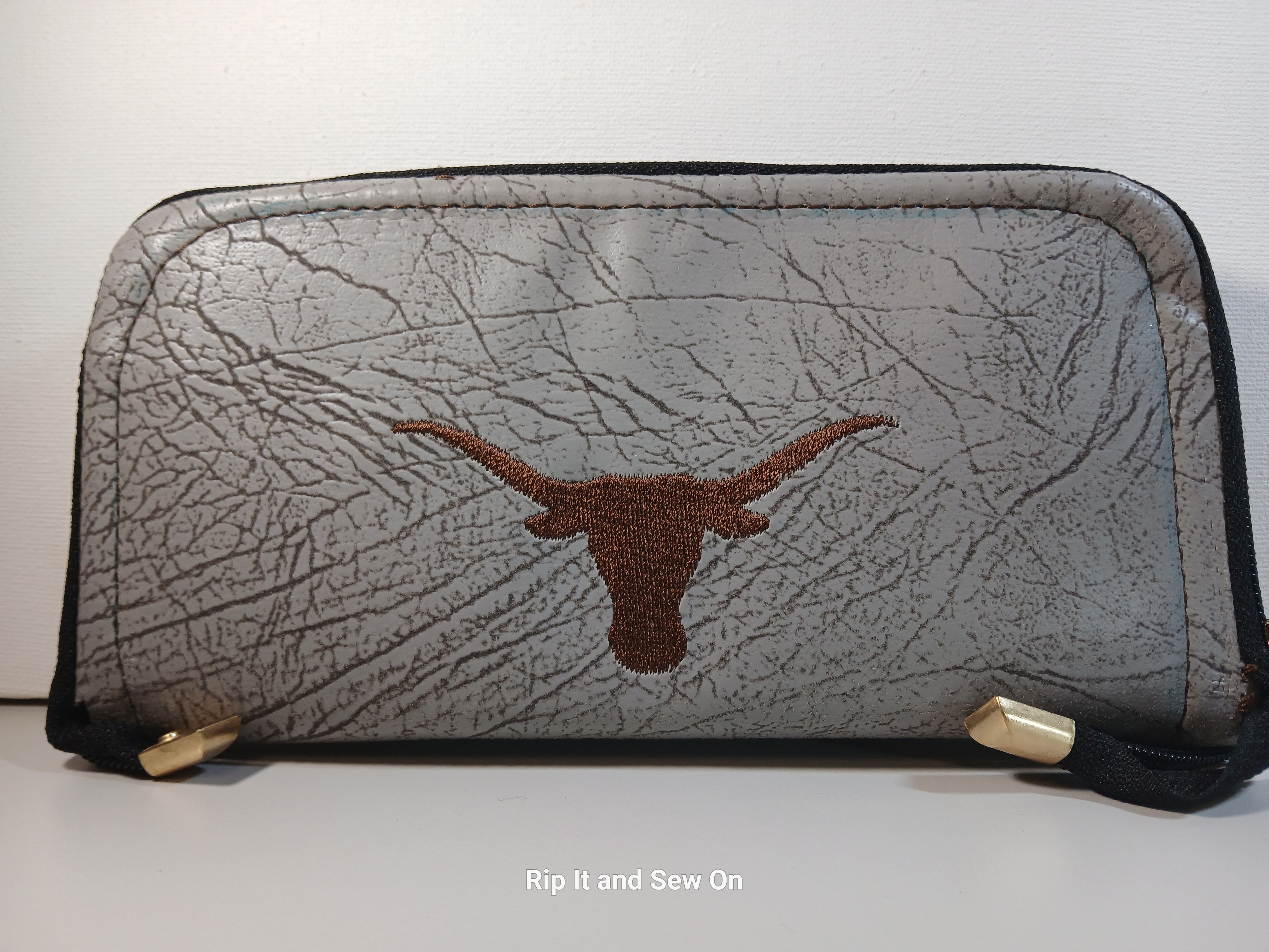 Texas Embroidered Wallet