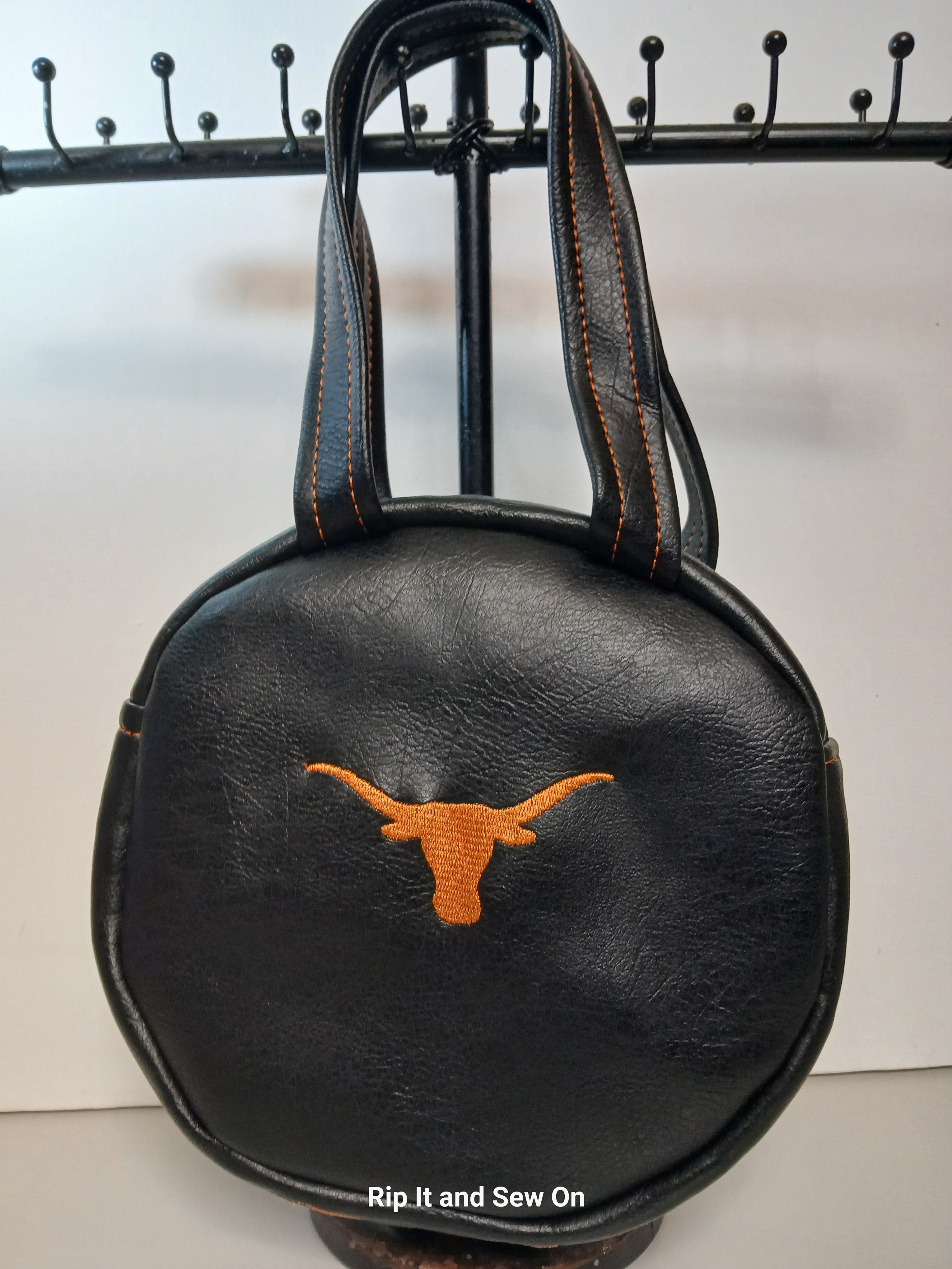 University of Texas Embroidered custom bag