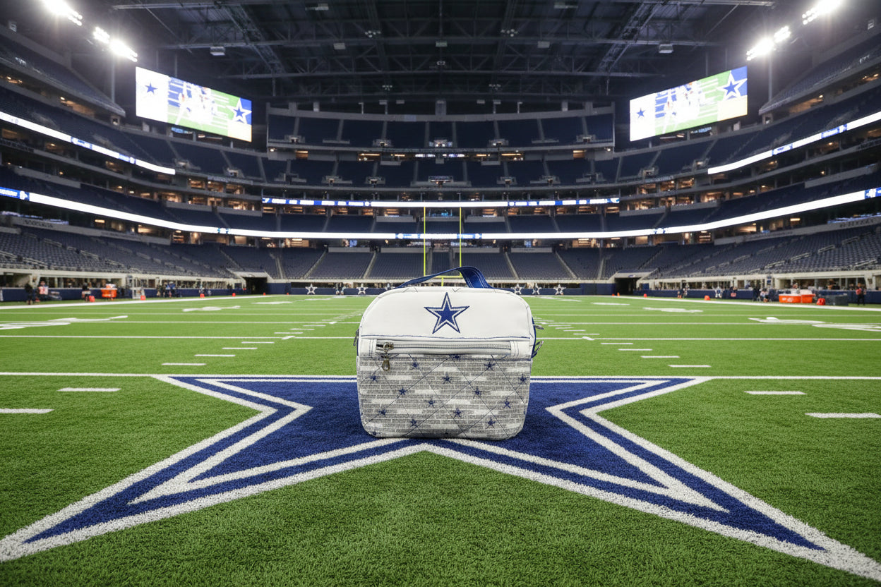 Dallas Cowboy quilted themed Susan Bag