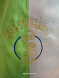 Wicked shiz university embroidered hobo bag