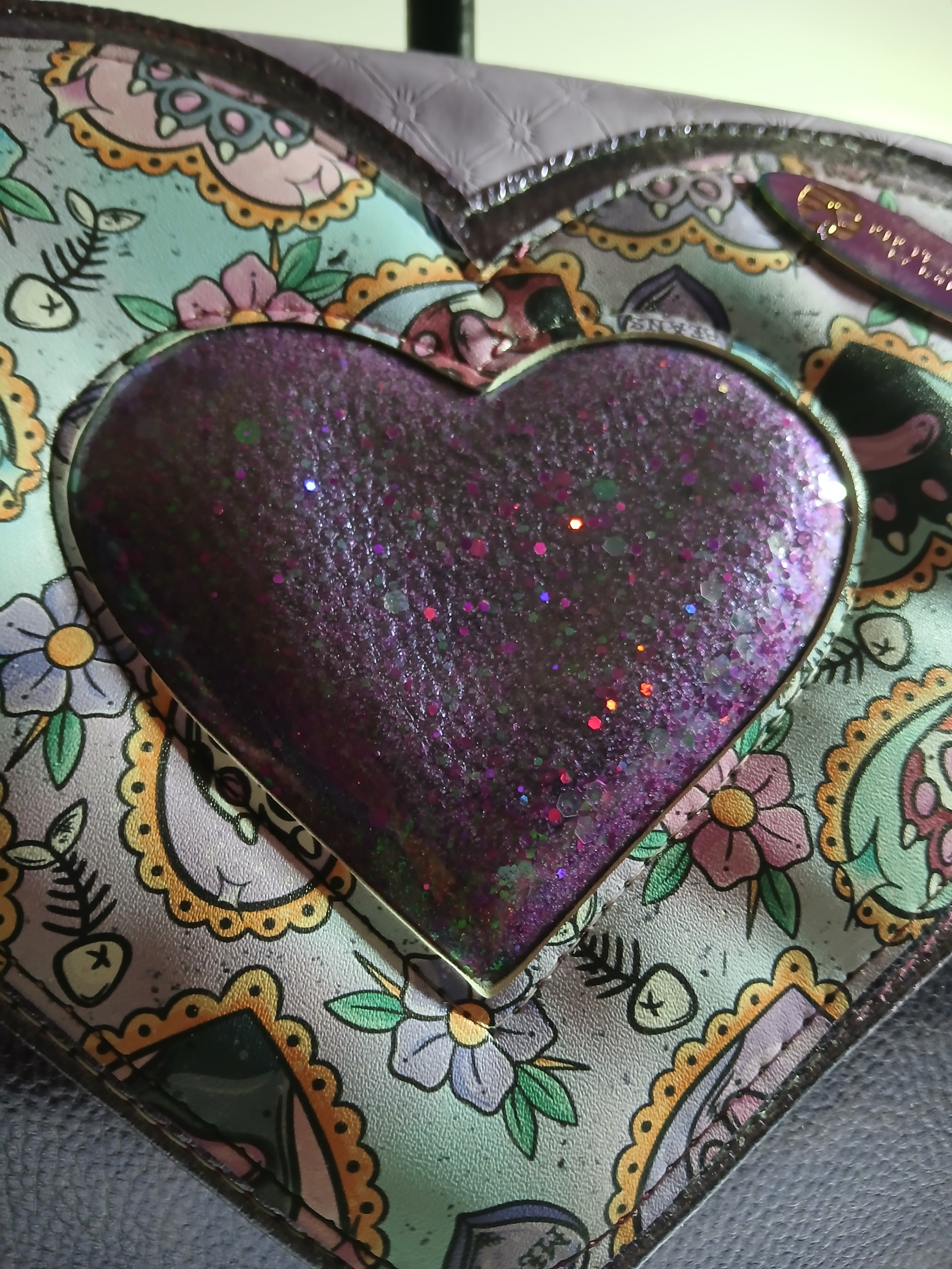 Shaker bag purple cupid Shaker bag