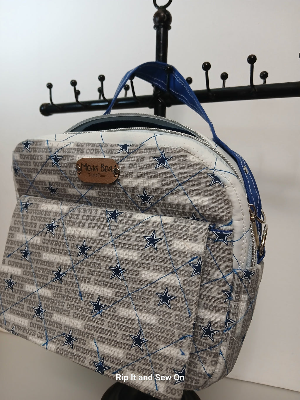 Dallas Cowboy quilted themed Susan Bag