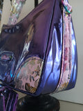 Shiny mirror purple pink Annabelle