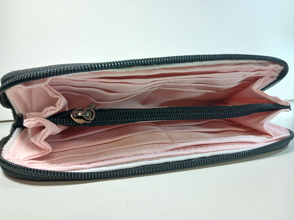 Wicked Embroidered Wallet