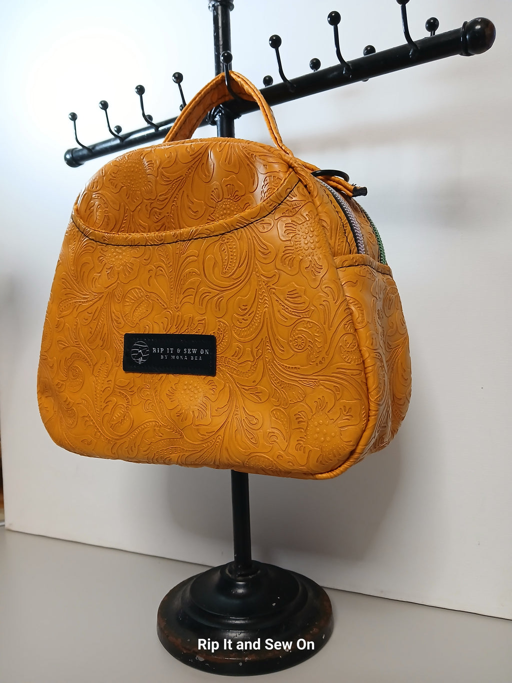Bowler Bag Duel Compartment Mustard